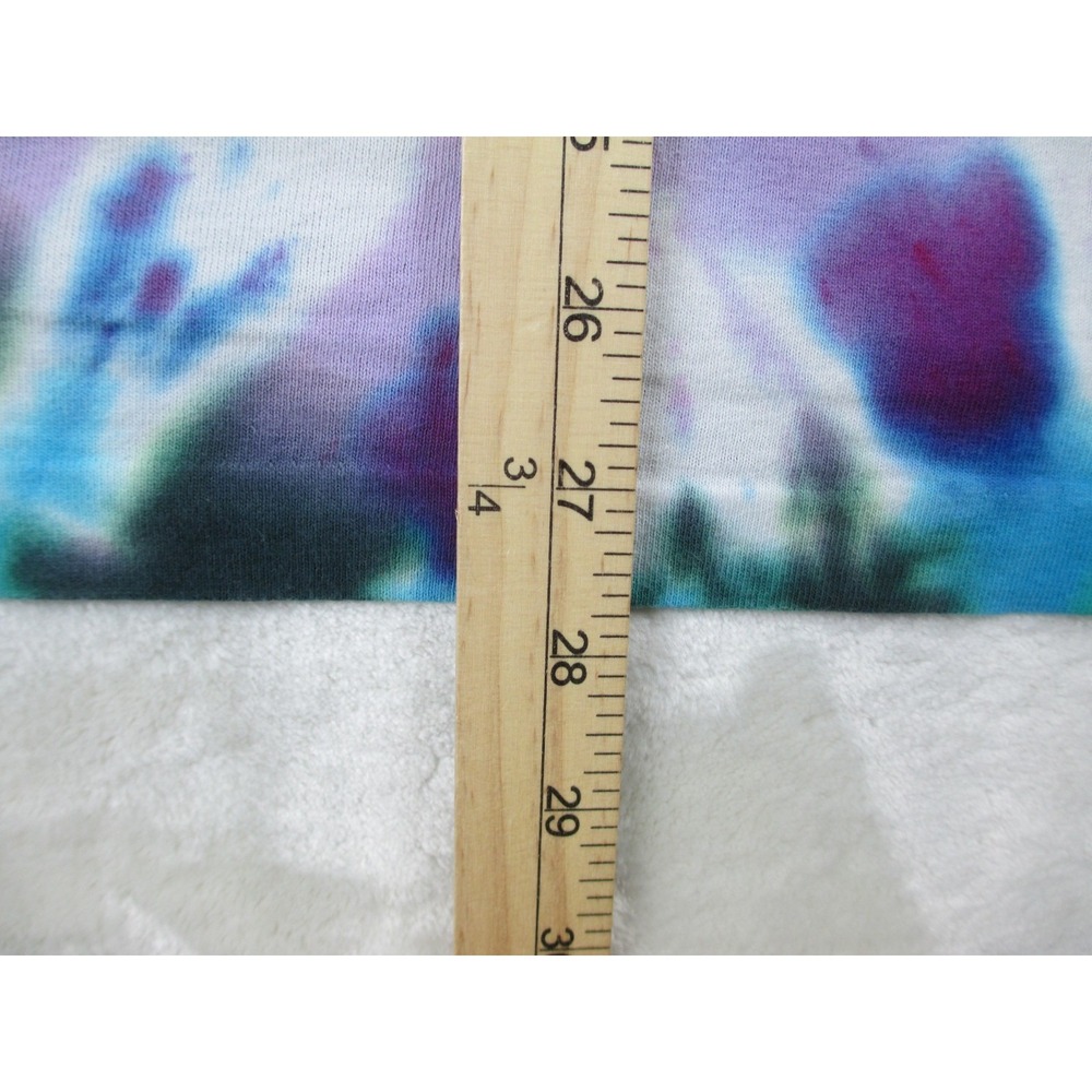VINTAGE‎ Jimi Hendrix Shirt Mens Extra Large Blue Tie Dye Single Stitch Music* - Picture 11 of 13